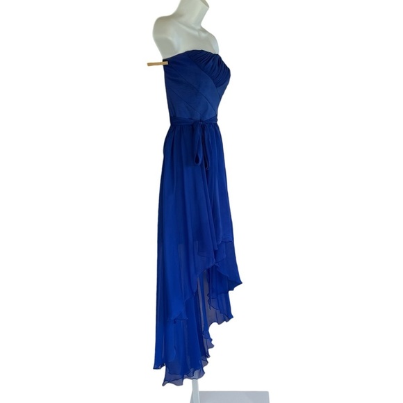 Jessica Howard Women’s Dress Size 6 Strapless High Low Evening Prom Bridesmaid - Picture 2 of 11